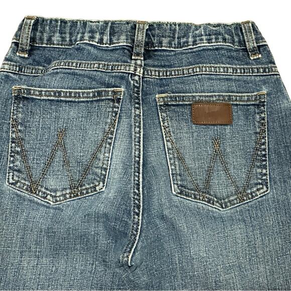 Wrangler Retro Youth 16 Slim Western Denim Jeans Adjustable Waist - Picture 3 of 8